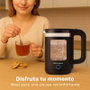 Grunkel Hervidor de Agua HV-18CWPNG 1.8L 1500W Negro